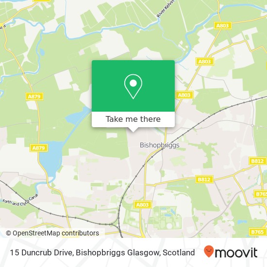 15 Duncrub Drive, Bishopbriggs Glasgow map