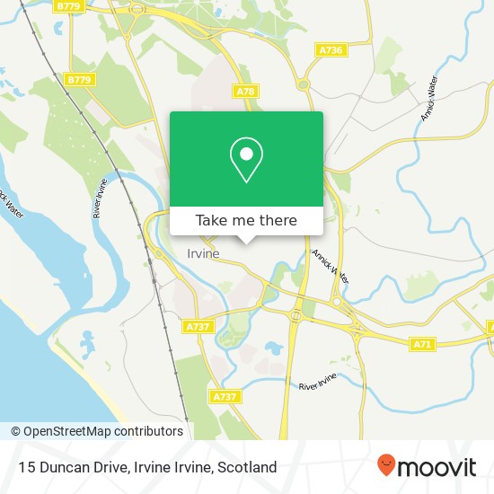 15 Duncan Drive, Irvine Irvine map
