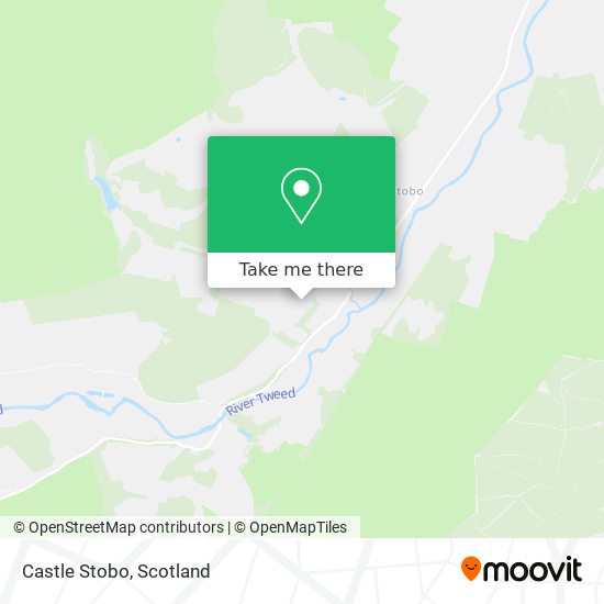 Castle Stobo map