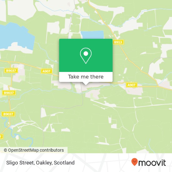 Sligo Street, Oakley map