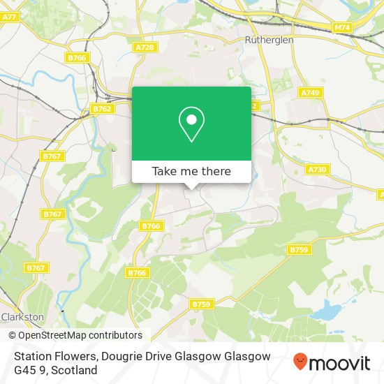 Station Flowers, Dougrie Drive Glasgow Glasgow G45 9 map
