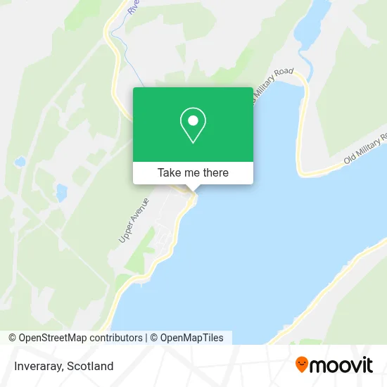Inveraray map