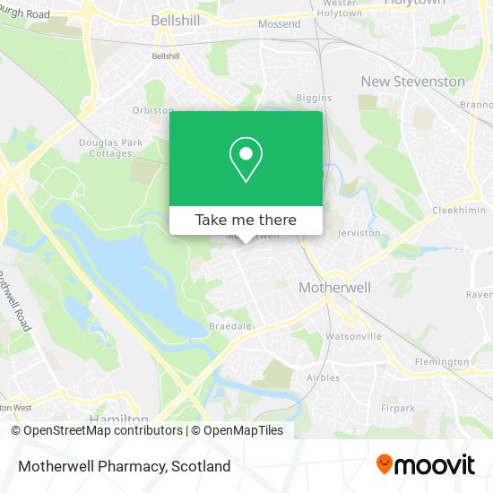 Motherwell Pharmacy map