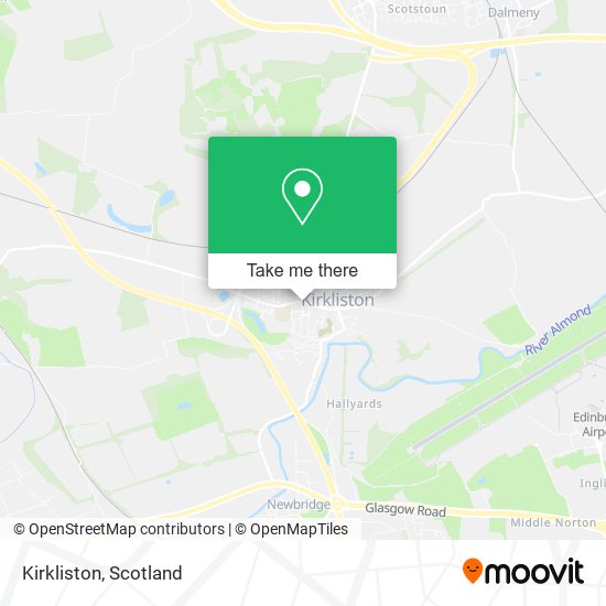 Kirkliston map