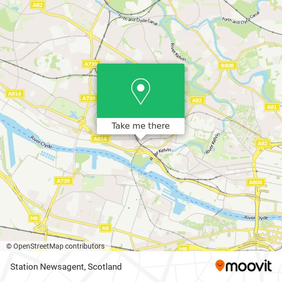 Station Newsagent map