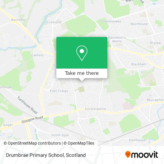 Drumbrae Primary School map