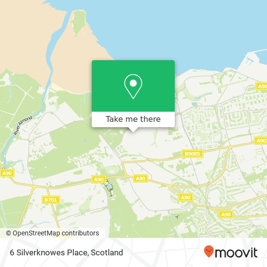 6 Silverknowes Place, EH4 Edinburgh map