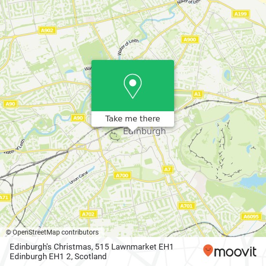 Edinburgh's Christmas, 515 Lawnmarket EH1 Edinburgh EH1 2 map