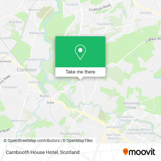 Carnbooth House Hotel map