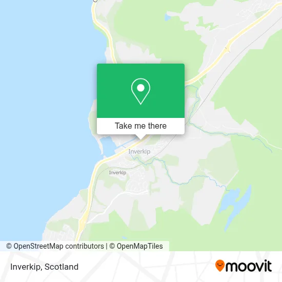 Inverkip map