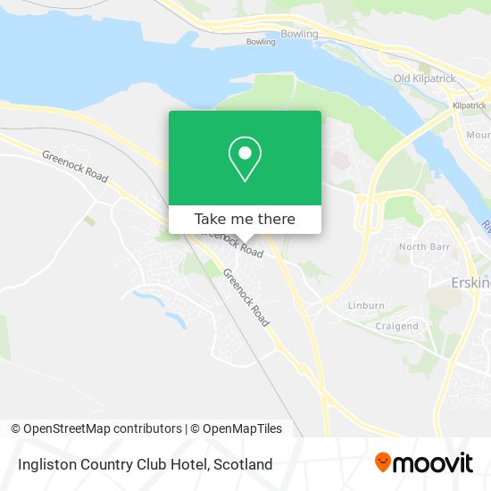 Ingliston Country Club Hotel map