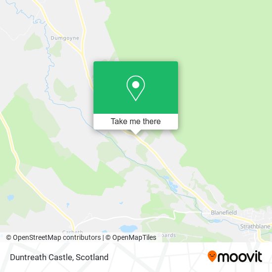 Duntreath Castle map