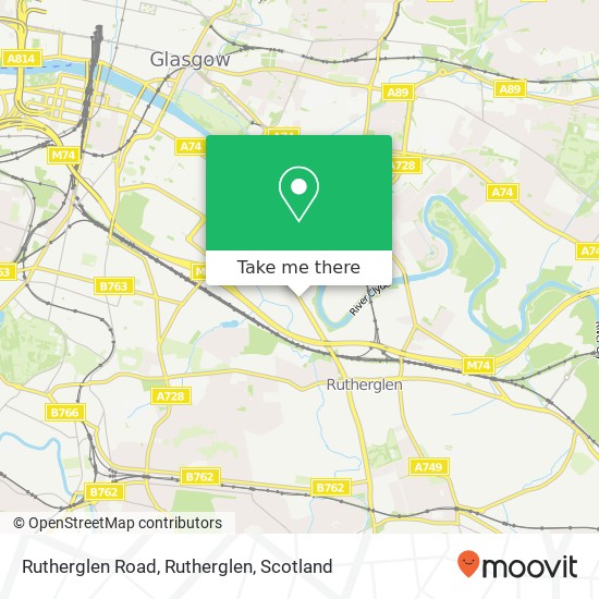 Rutherglen Road, Rutherglen map