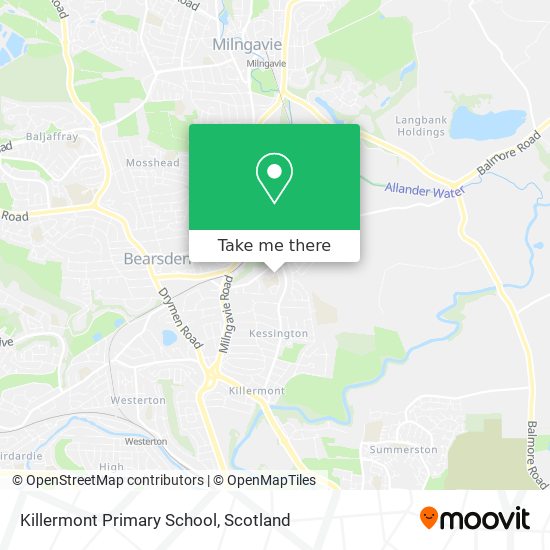Killermont Primary School map