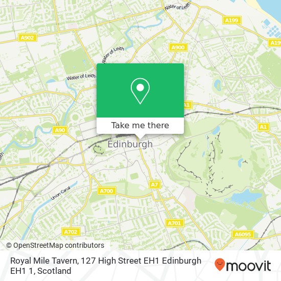 Royal Mile Tavern, 127 High Street EH1 Edinburgh EH1 1 map