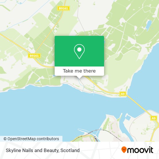Skyline Nails and Beauty map