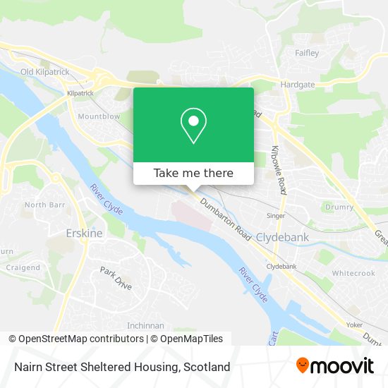 Nairn Street Sheltered Housing map