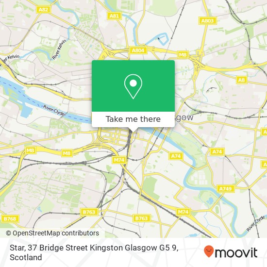 Star, 37 Bridge Street Kingston Glasgow G5 9 map