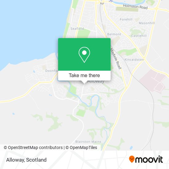 Alloway map