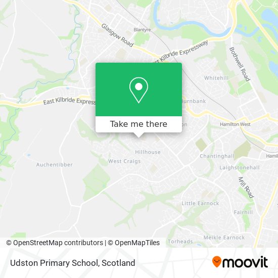 Udston Primary School map