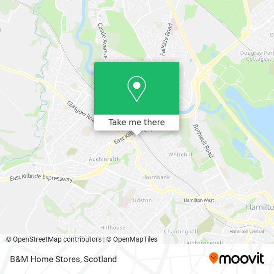 B&M Home Stores map