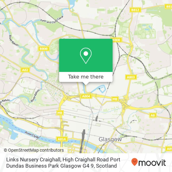 Links Nursery Craighall, High Craighall Road Port Dundas Business Park Glasgow G4 9 map