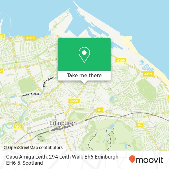 Casa Amiga Leith, 294 Leith Walk Eh6 Edinburgh EH6 5 map