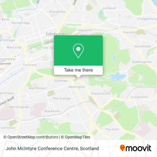 John McIntyre Conference Centre map