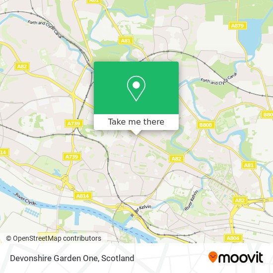 Devonshire Garden One map