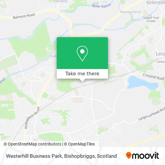 Westerhill Business Park, Bishopbriggs map