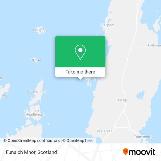 Funaich Mhor map