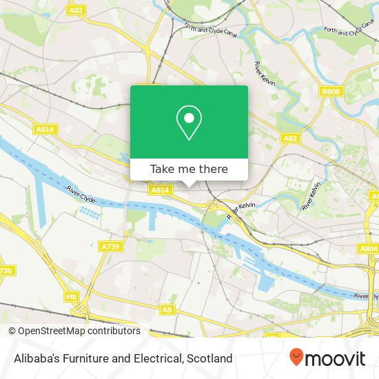 Alibaba's Furniture and Electrical map