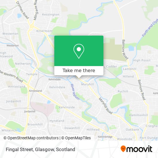 Fingal Street, Glasgow map