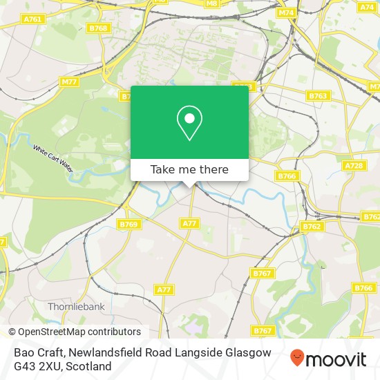 Bao Craft, Newlandsfield Road Langside Glasgow G43 2XU map