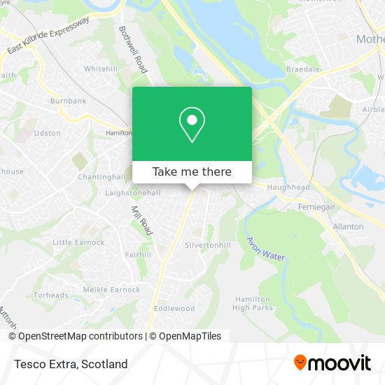 Tesco Extra map