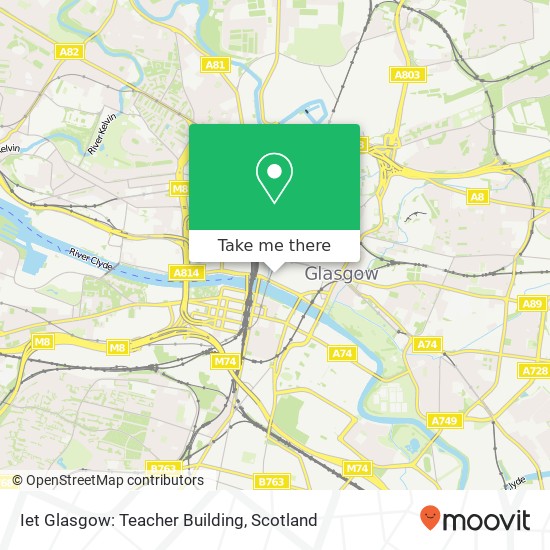 Iet Glasgow: Teacher Building map