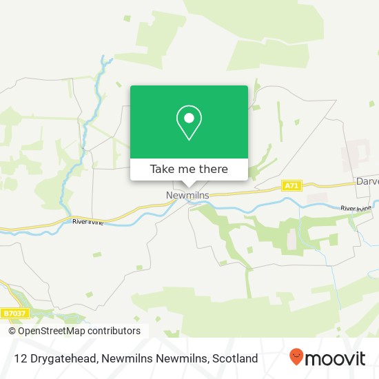 12 Drygatehead, Newmilns Newmilns map