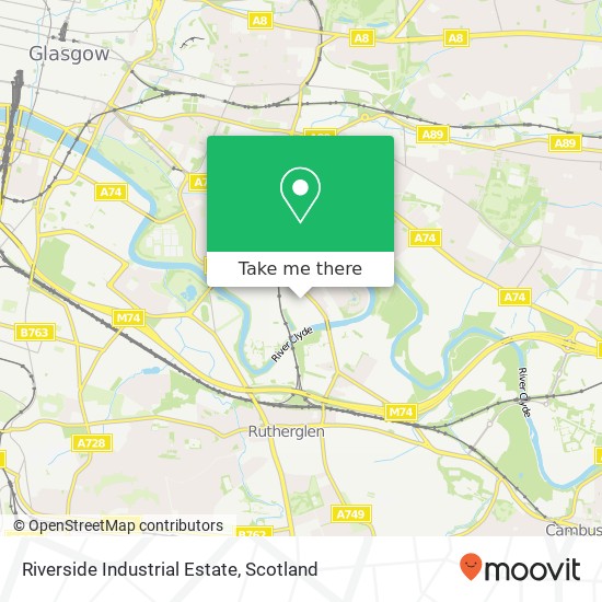 Riverside Industrial Estate map