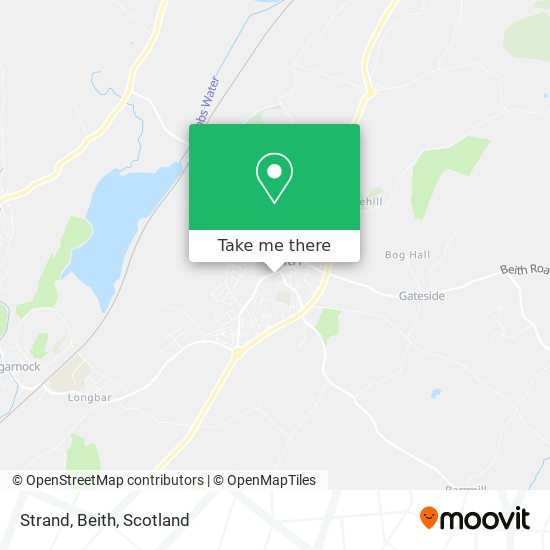 Strand, Beith map