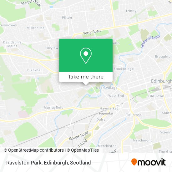 Ravelston Park, Edinburgh map