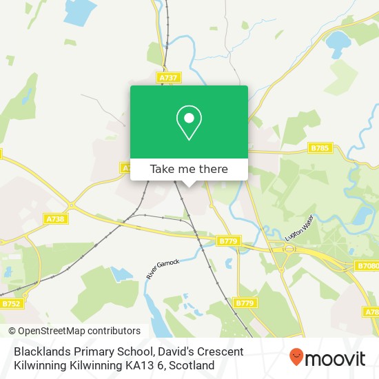 Blacklands Primary School, David's Crescent Kilwinning Kilwinning KA13 6 map