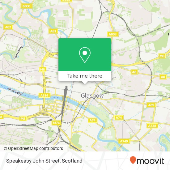 Speakeasy John Street map