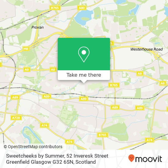 Sweetcheeks by Summer, 52 Inveresk Street Greenfield Glasgow G32 6SN map