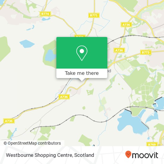 Westbourne Shopping Centre map