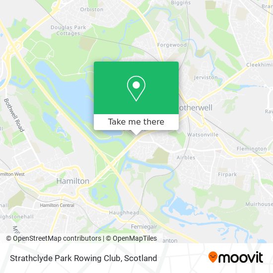 Strathclyde Park Rowing Club map