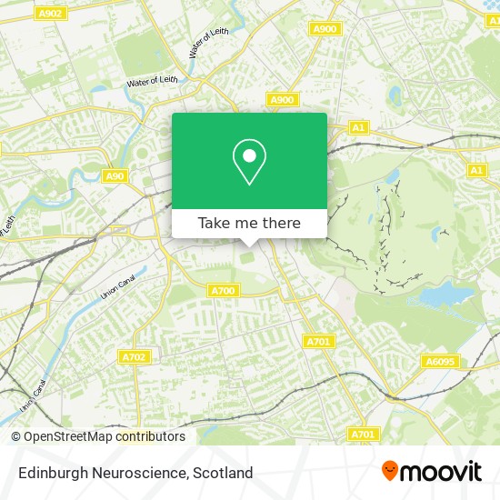 Edinburgh Neuroscience map