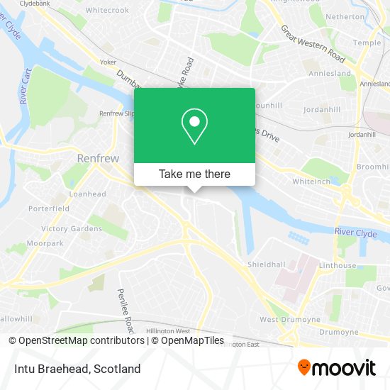 Intu Braehead map