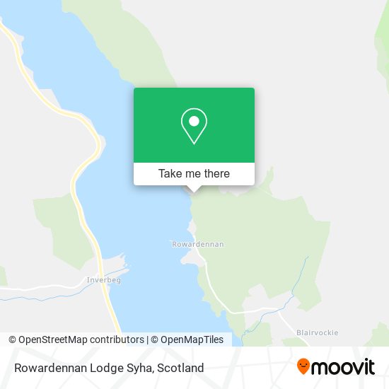Rowardennan Lodge Syha map