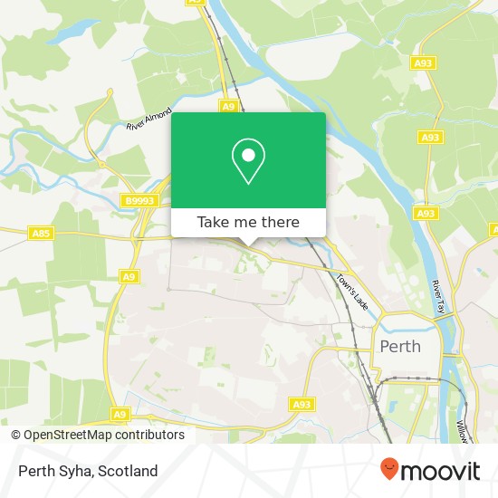 Perth Syha map