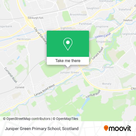 Juniper Green Primary School map